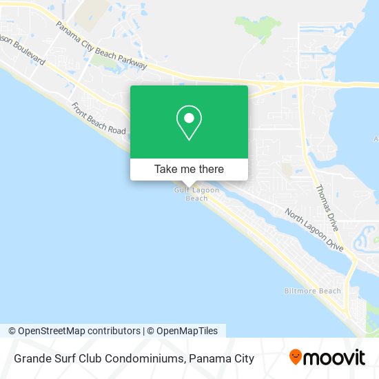 Grande Surf Club Condominiums map