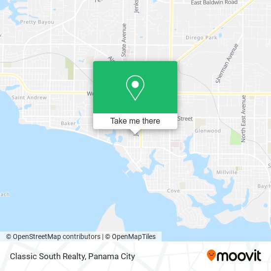 Mapa de Classic South Realty