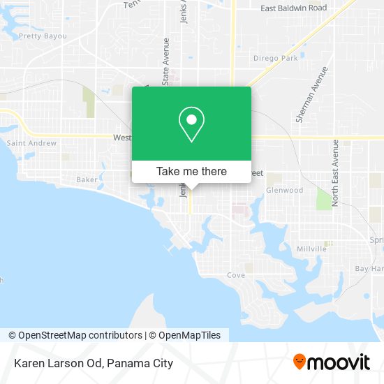 Mapa de Karen Larson Od