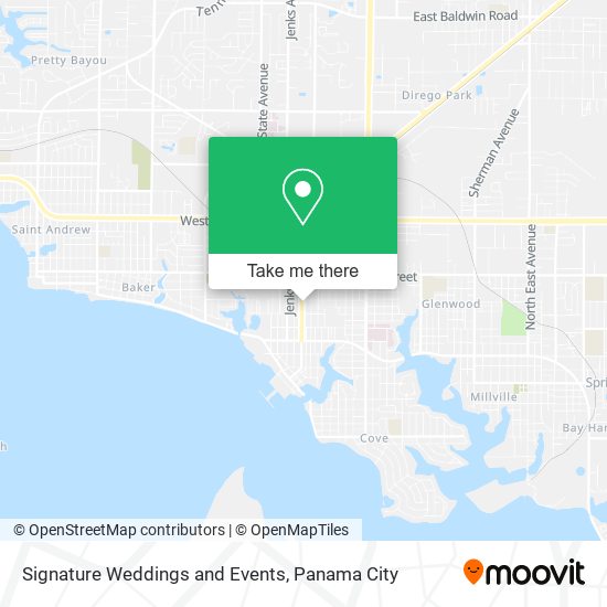Signature Weddings and Events map
