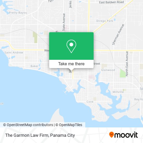 The Garmon Law Firm map