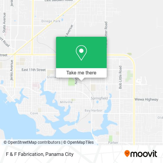 F & F Fabrication map
