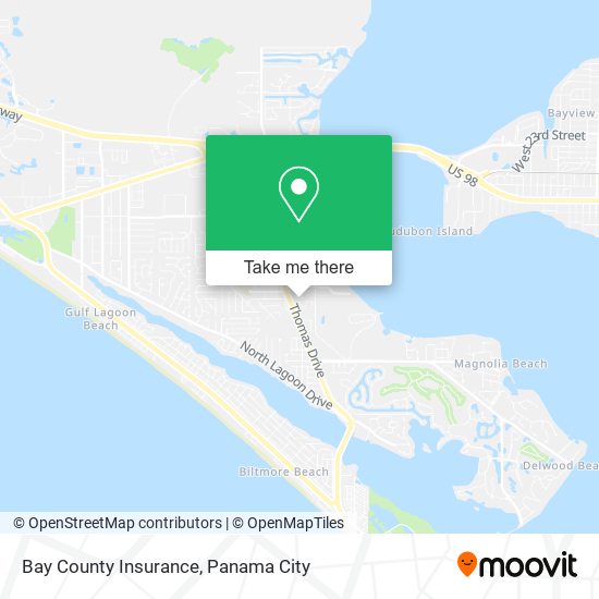Mapa de Bay County Insurance