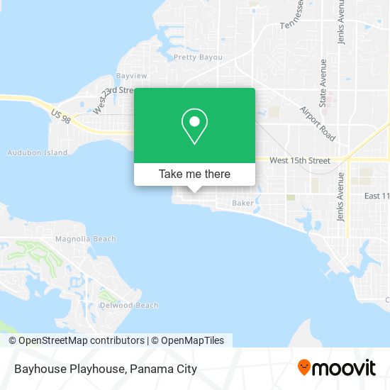 Mapa de Bayhouse Playhouse