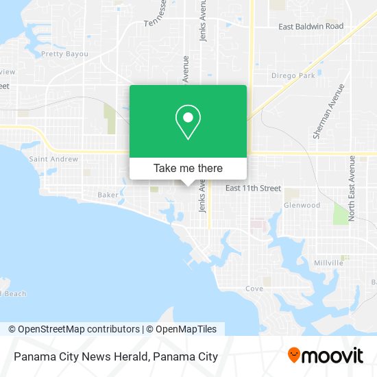 Mapa de Panama City News Herald