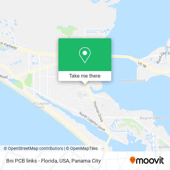 Mapa de Bni PCB links - Florida, USA