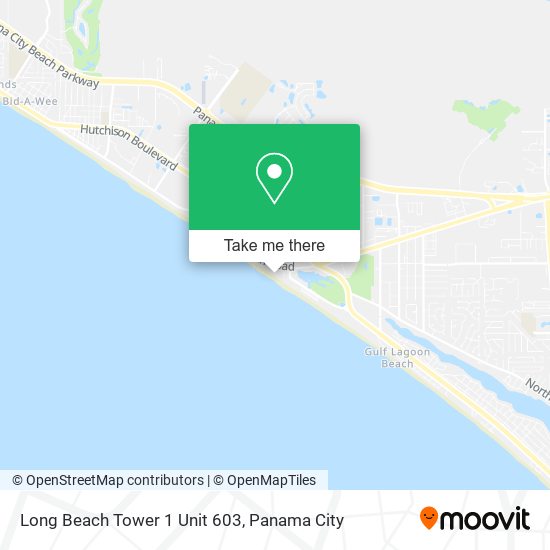 Mapa de Long Beach Tower 1 Unit 603
