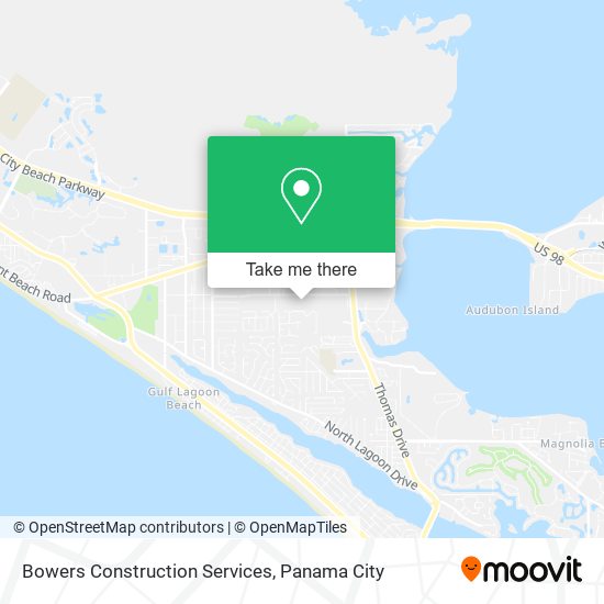 Bowers Construction Services map