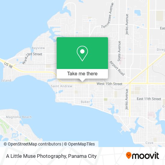 A Little Muse Photography map