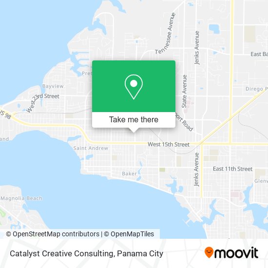 Catalyst Creative Consulting map