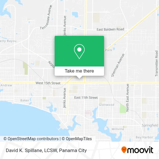 David K. Spillane, LCSW map