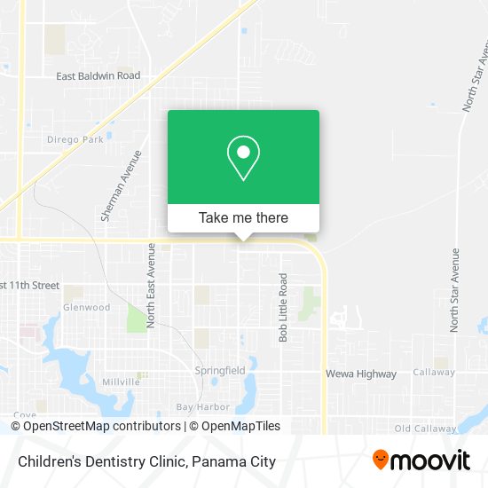 Mapa de Children's Dentistry Clinic