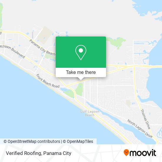 Verified Roofing map