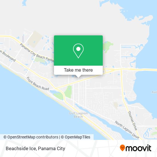 Beachside Ice map