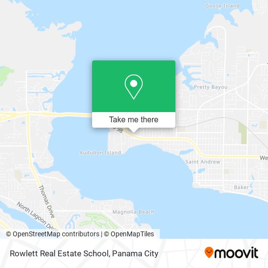 Rowlett Real Estate School map