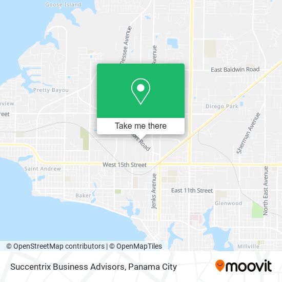 Succentrix Business Advisors map