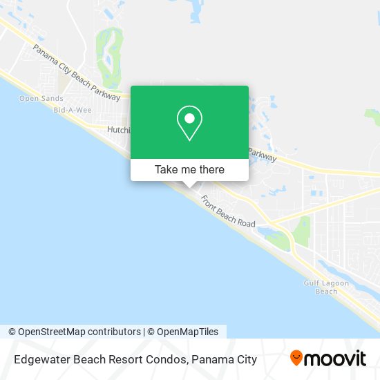 Edgewater Beach Resort Condos map