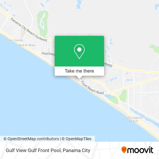 Gulf View Gulf Front Pool map