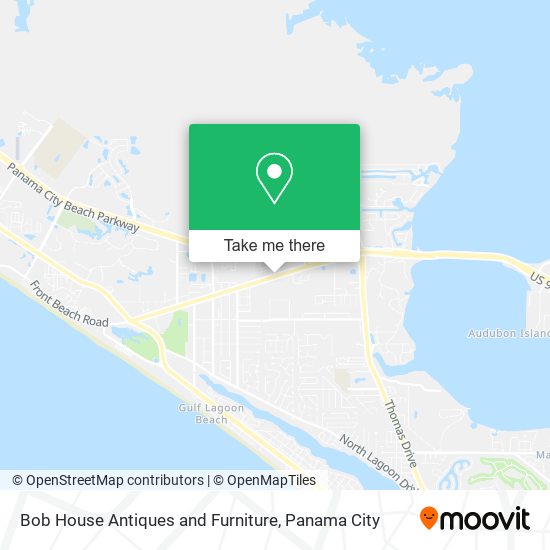 Bob House Antiques and Furniture map