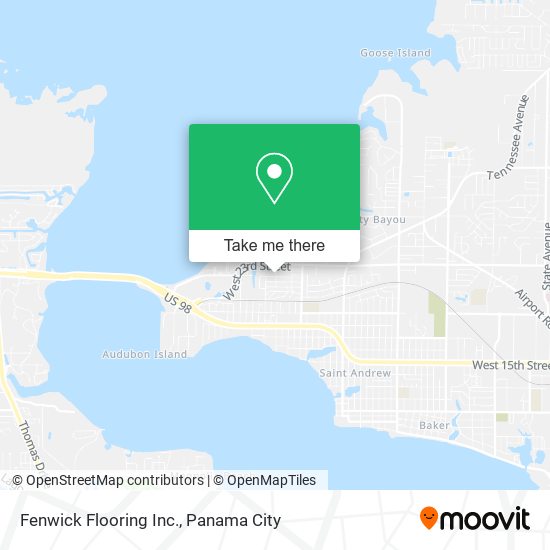 Fenwick Flooring Inc. map