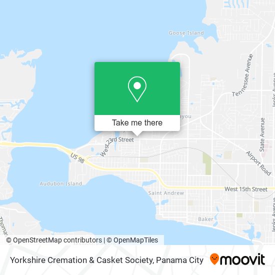 Yorkshire Cremation & Casket Society map