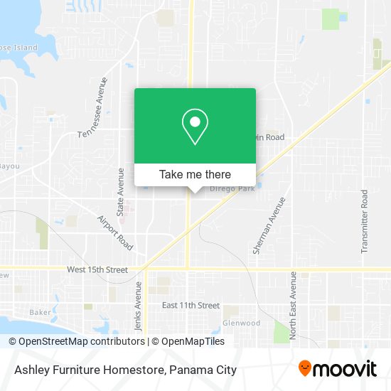 Ashley Furniture Homestore map
