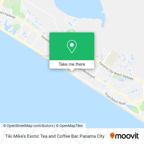 Mapa de Tiki Mike's Exotic Tea and Coffee Bar