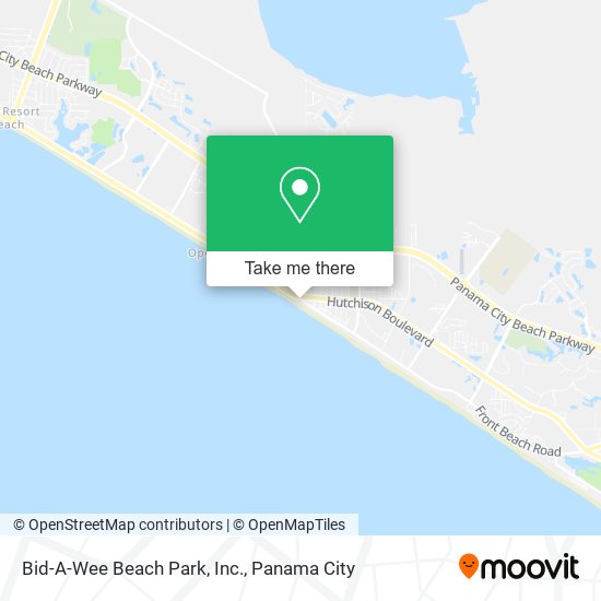 Bid-A-Wee Beach Park, Inc. map