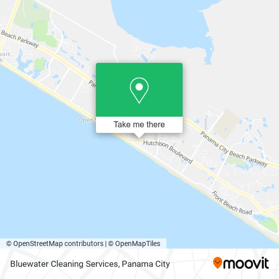 Bluewater Cleaning Services map