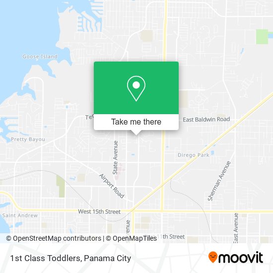 Mapa de 1st Class Toddlers