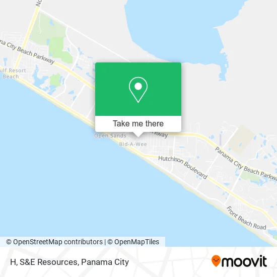 H, S&E Resources map