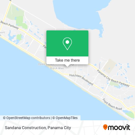 Sandana Construction map