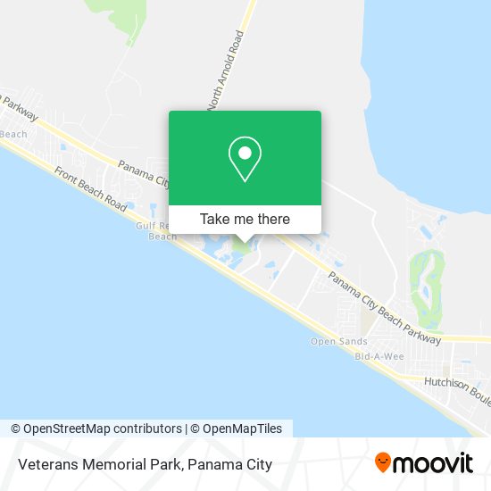 Veterans Memorial Park map