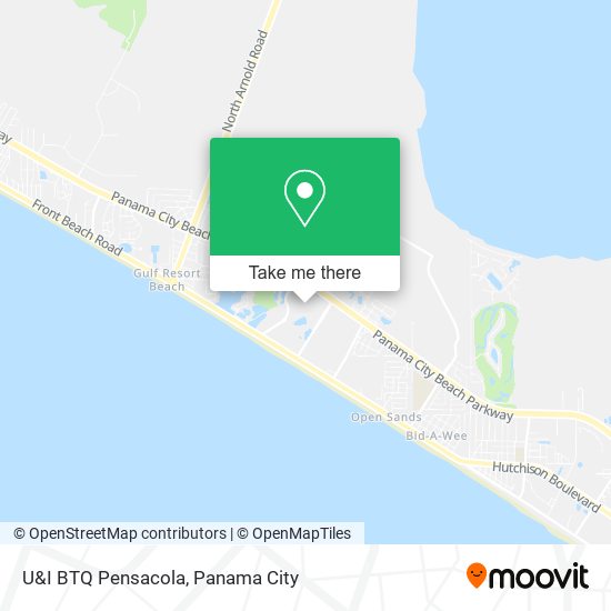 Mapa de U&I BTQ Pensacola