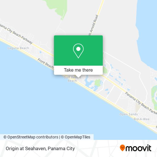 Origin at Seahaven map