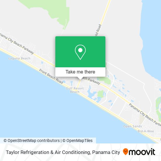 Taylor Refrigeration & Air Conditioning map