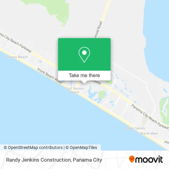 Randy Jenkins Construction map