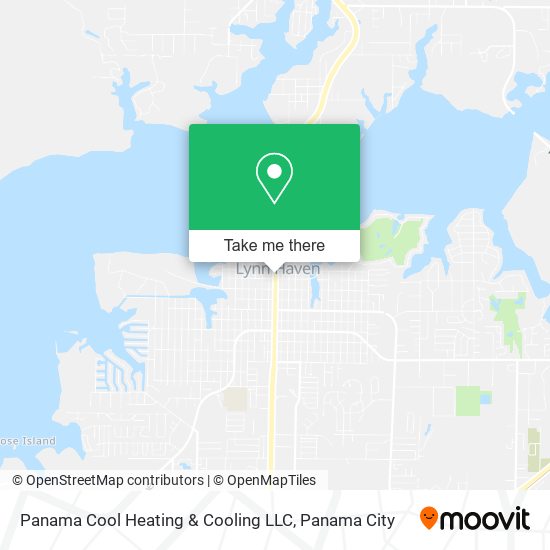 Mapa de Panama Cool Heating & Cooling LLC