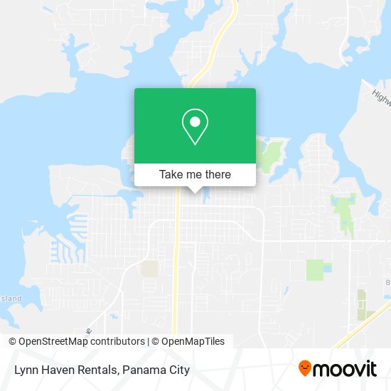 Mapa de Lynn Haven Rentals