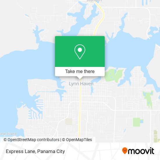 Mapa de Express Lane