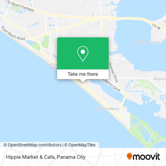 Hippie Market & Cafe map