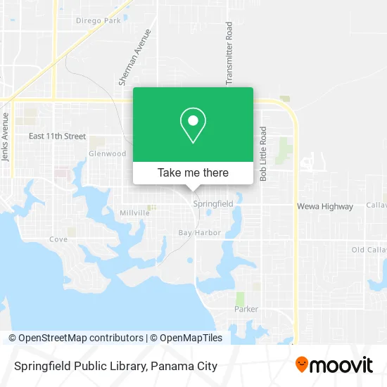 Springfield Public Library map
