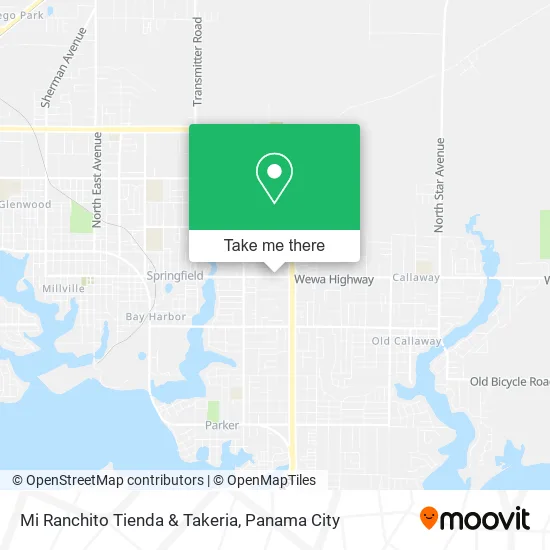 Mapa de Mi Ranchito Tienda & Takeria