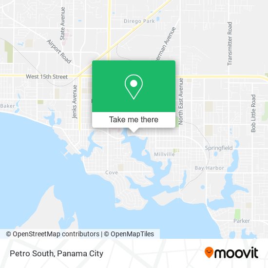 Mapa de Petro South