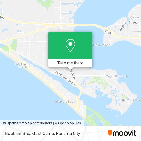 Bookie's Breakfast Camp map