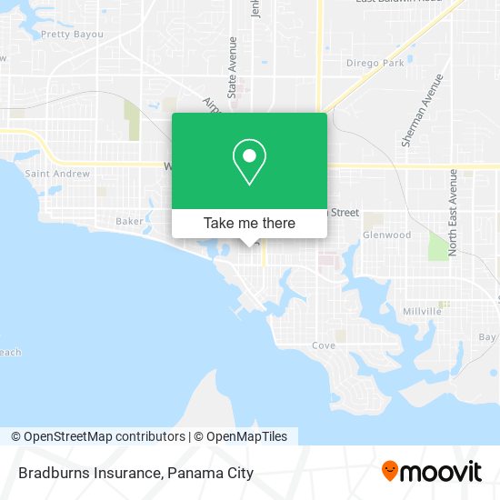 Mapa de Bradburns Insurance