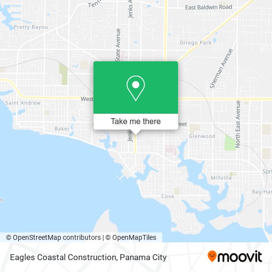 Eagles Coastal Construction map