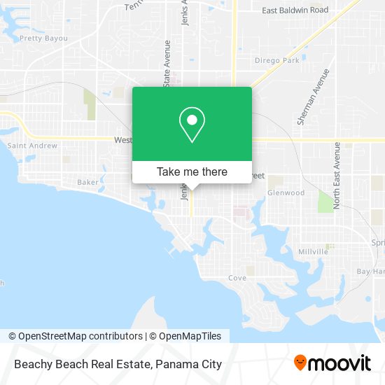 Beachy Beach Real Estate map