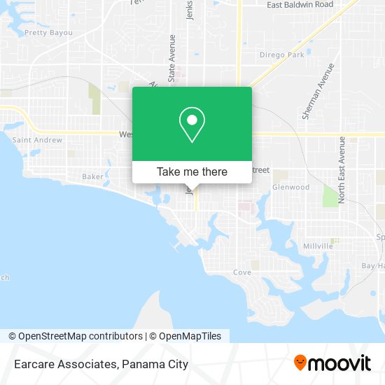 Earcare Associates map