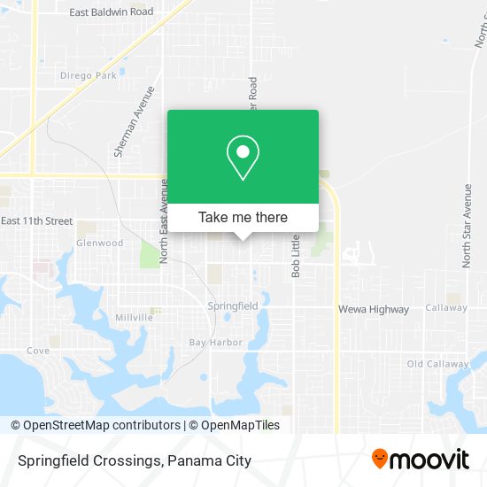 Springfield Crossings map